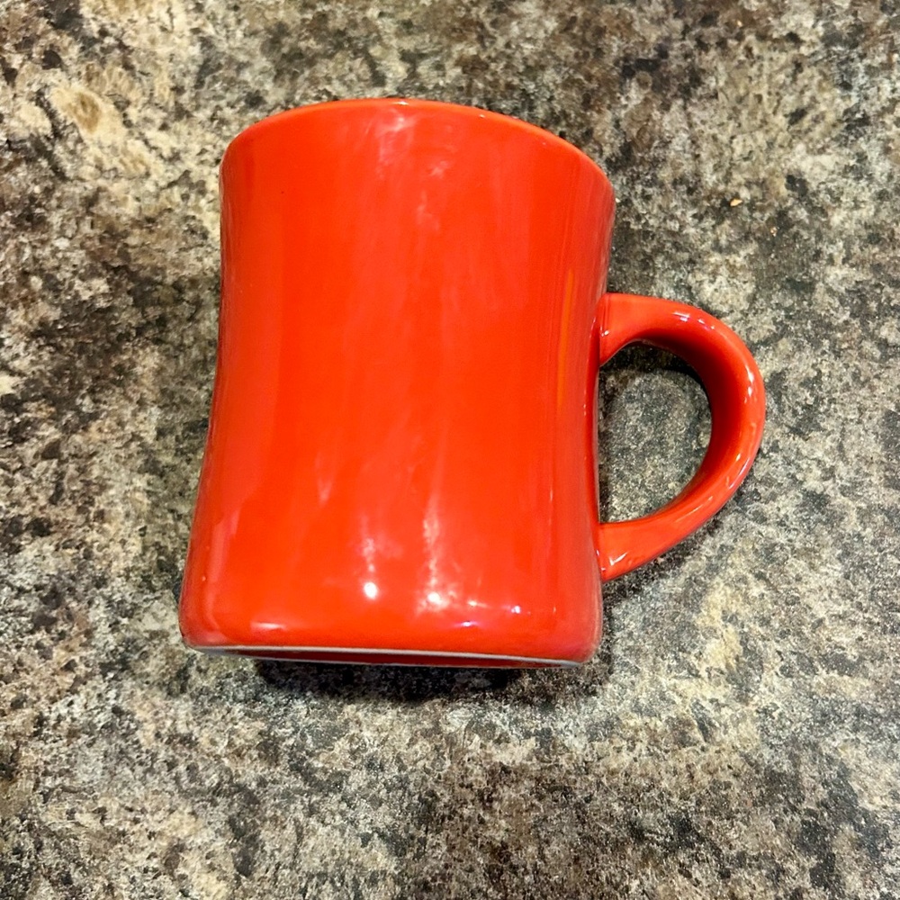 Red Cow Print Mug - Picture 2 of 4